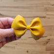 Yellow Mustard Simple Jo Bow
